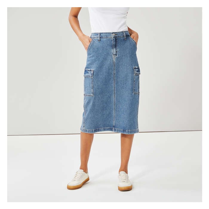 Aux Femmes Jupe cargo midi Levi Strauss SignatureMC Gold
